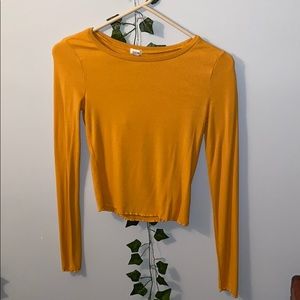 Yellow Long Sleeve Garage